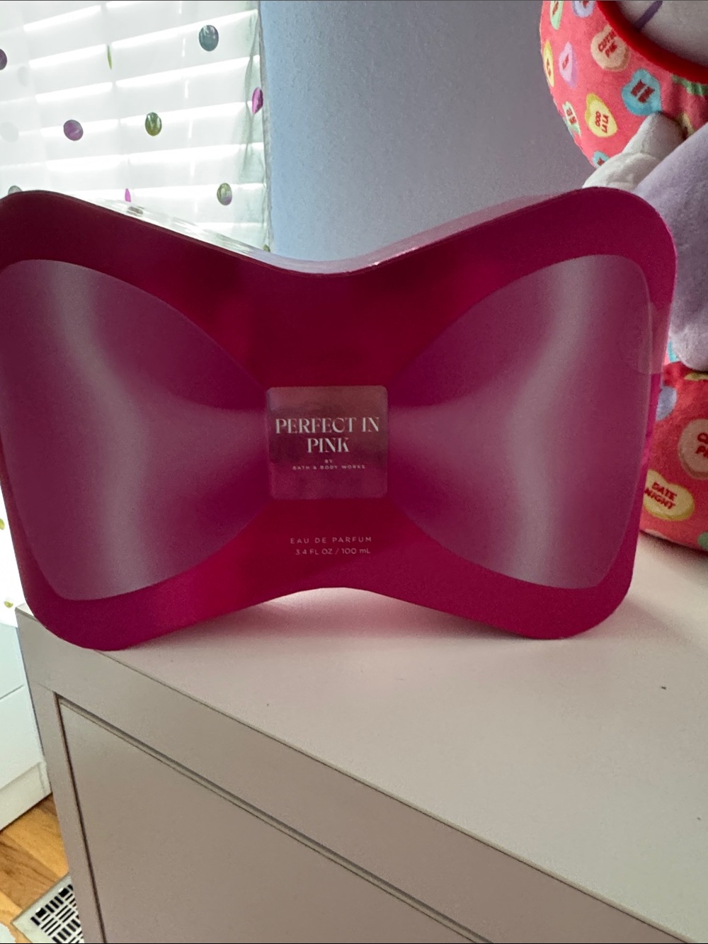 Bath & Body Works Pink Bow Decorative Gift Box